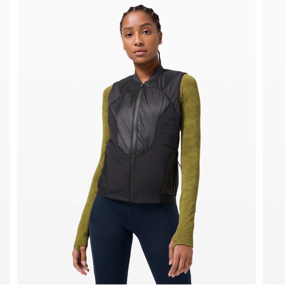 lululemon Polar Pace Run Vest Size 2 - Picture 1 of 9